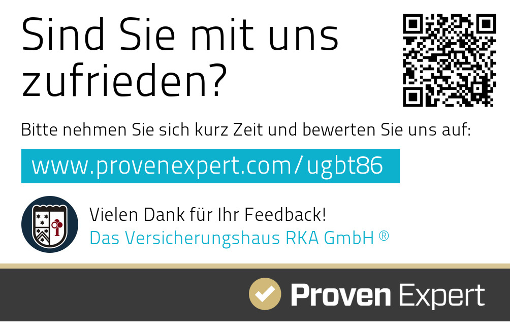 das versicherungshaus rka gmbh ProvenExpert Umfragekarte1